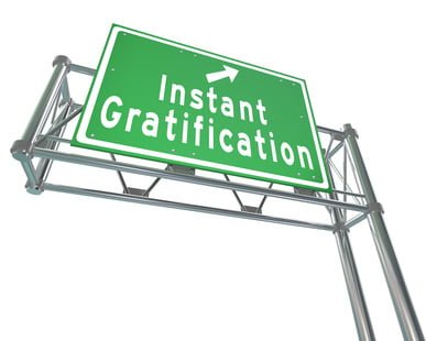 Instant Gratification Society = Broke Society