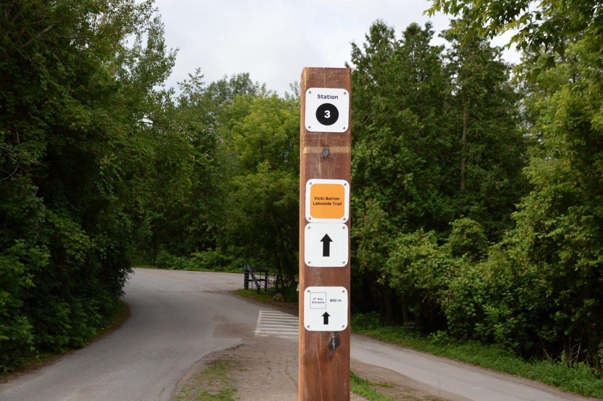 New Signage at Island Lake Conservation Area