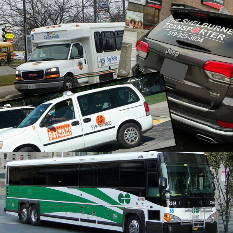 Oh the Places You'll Go; Transportation Services in Dufferin County