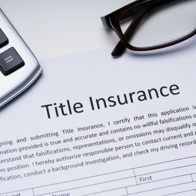 Don't Buy a House Without This.....Title Insurance
