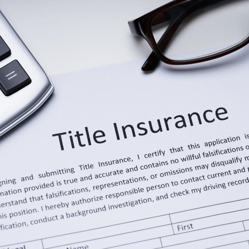 Don't Buy a House Without This.....Title Insurance